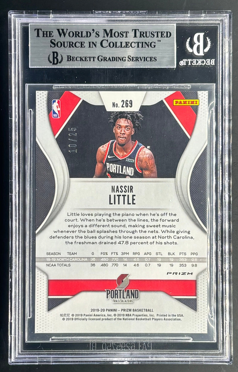 2019-20 Panini Prizm Prizms Mojo Nassir Little 