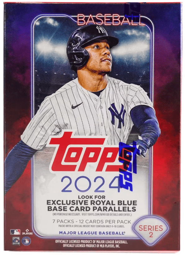 2024 Topps Series 2 Blaster Box (7 Packs per Blaster, 12 Cards per Pac ...