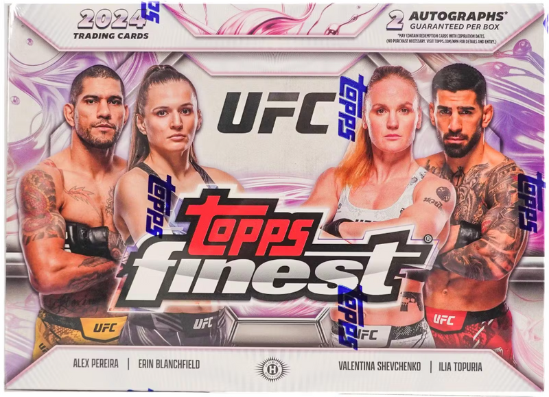 2024 Topps Finest UFC Hobby (6 Packs Per Box, 10 Cards Per Pack)