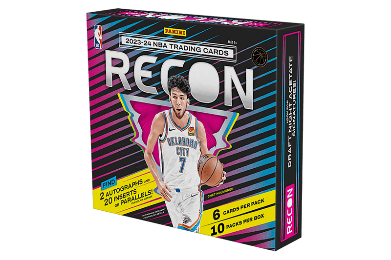 2023-2024 Panini Recon Basketball Hobby Box (Recommended Age 15+)