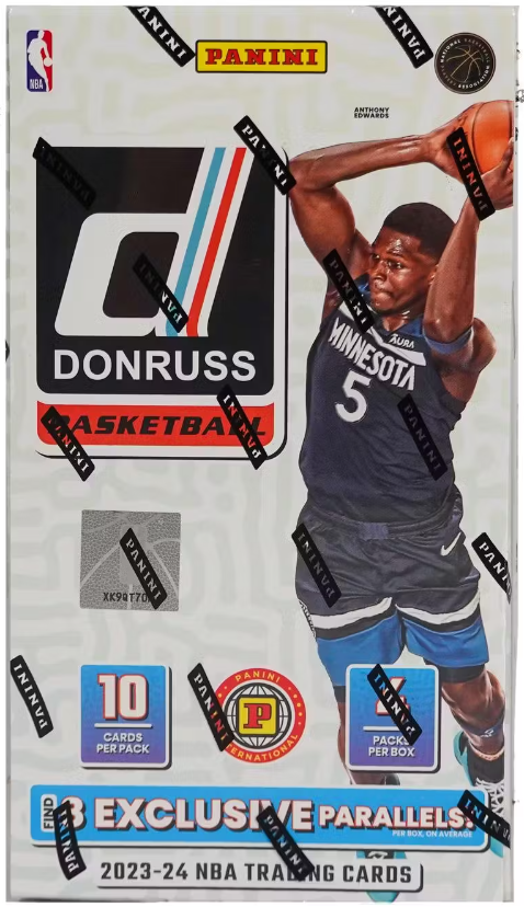 2023-24 Donruss TMall Basketball Box (4 Packs Per Box, 10 Cards Per Pack)