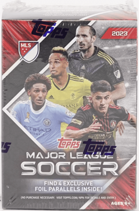 2023 Topps MLS Soccer Blaster Box (11 Packs per Box, 6 Cards per Pack)