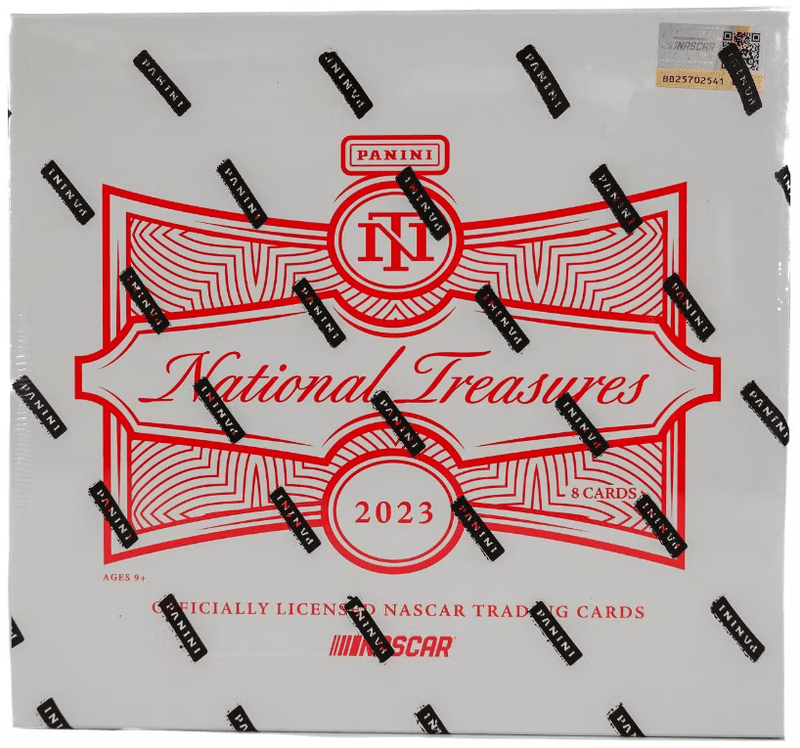 2023 NASCAR National Treasures Racing Hobby Box (8 Cards per Box)