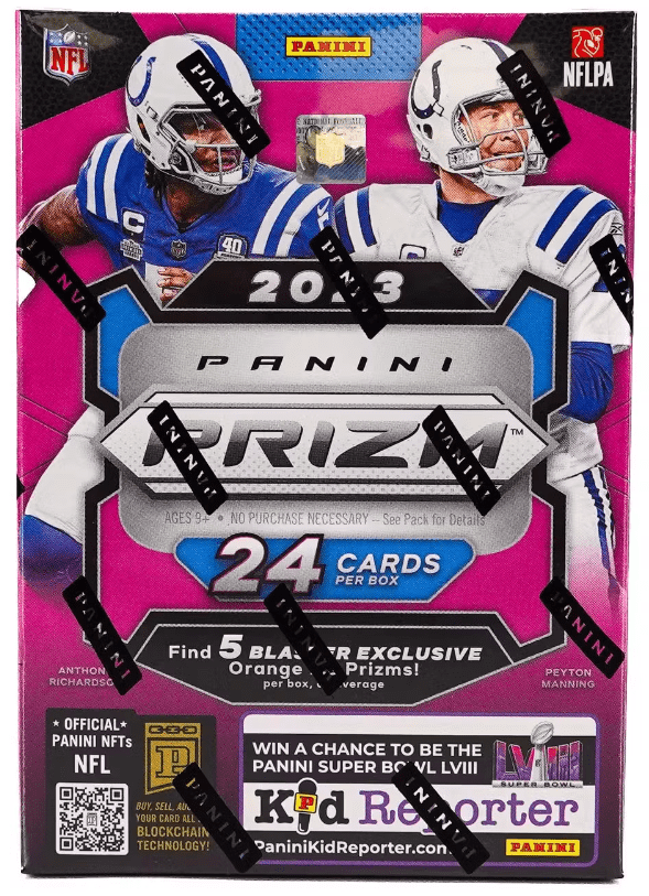 2023 Prizm NFL Blaster (6 Packs per box, 4 Cards per pack)