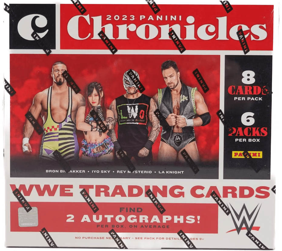 2023 WWE Chronicles Hobby Box (6 Packs Per Box, 8 Cards Per Pack) – The ...