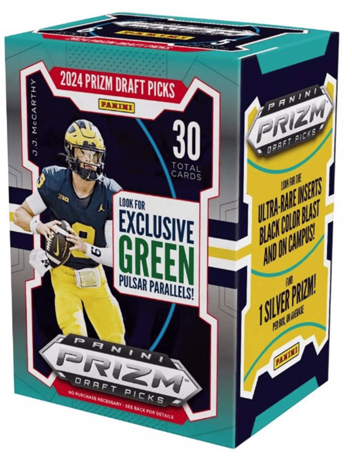 2024 Prizm Draft Picks NFL Blaster Box (6 Packs Per Box, 5 Cards Per Pack)