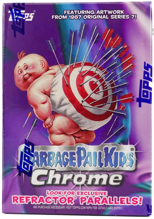 2024 Topps Chrome Garbage Pail Kids Series 7 Blaster Box (7 Packs per Box, 4 Cards per Pack)