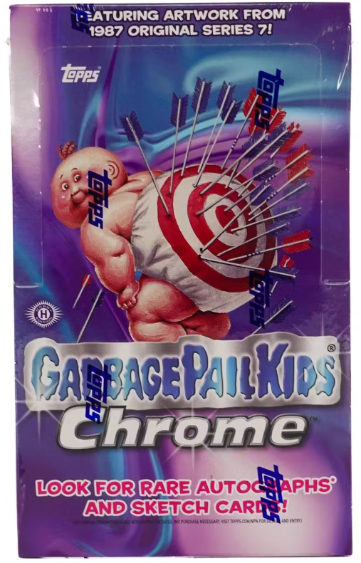 2024 Topps Chrome Garbage Pail Kids Series 7 Hobby Box (24 Packs per Box, 4 Cards per Pack)