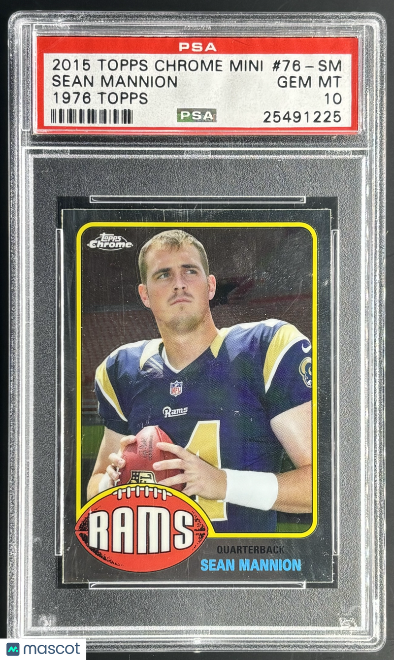 2015 Topps Chrome Mini 1976 Topps Sean Mannion 