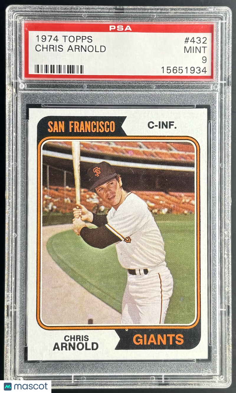 1974 Topps Chris Arnold 