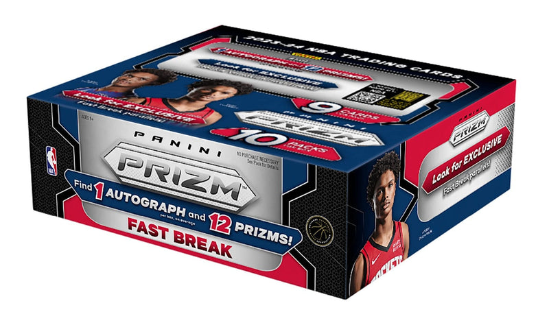 2023-24 PANINI PRIZM BASKETBALL FAST BREAK BOX (10 Packs per Box, 9 Cards per Pack)