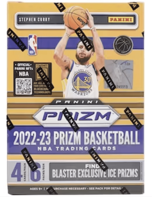 2022-23 Panini Prizm Basketball Blaster (4 Cards Per Pack, 6 Packs Per Box)