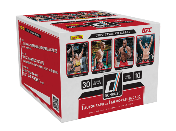 2023 Donruss UFC Hobby Box (30 Cards Per Pack, 10 Packs Per Box)