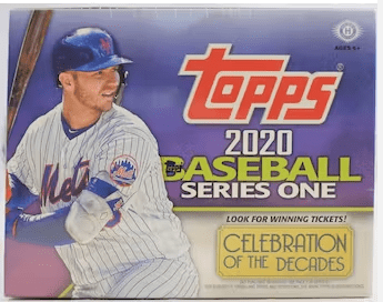 2020 Topps Series 1 Baseball Hobby Jumbo Box (10 Packs Per Box, 46 Cards Per Pack)