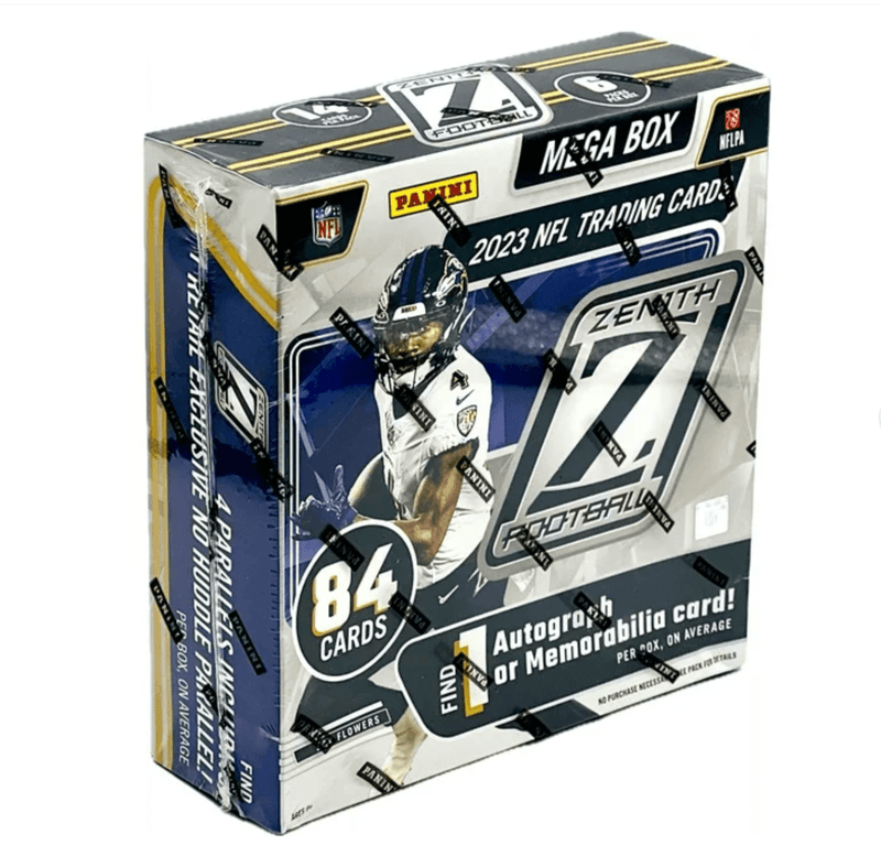 2023 Panini Zenith Football Mega Box (6 Packs, 14 Cards Per Pack)