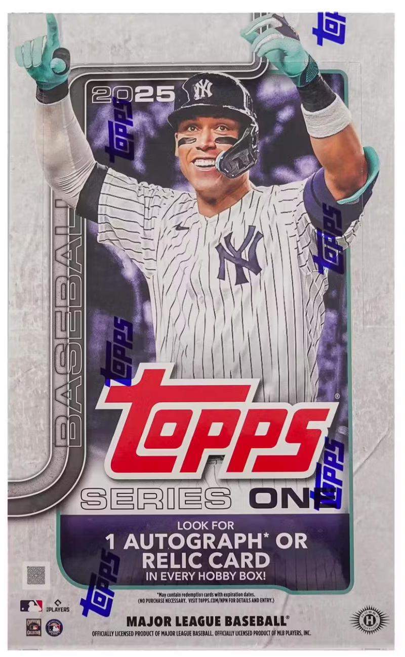 2025 Topps Series 1 Hobby Box (20 Packs Per Box, 12 Cards Per Pack)