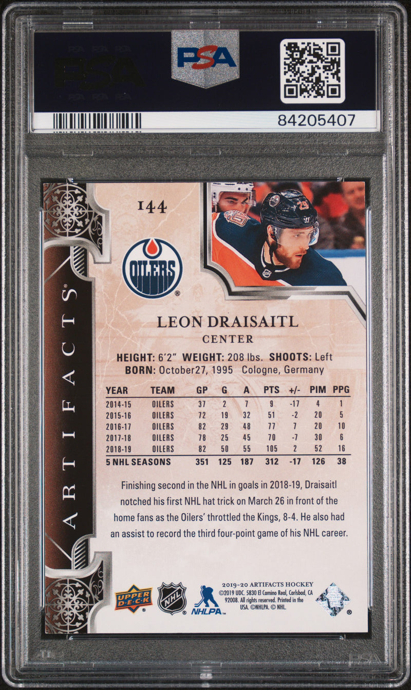 2019 Upper Deck Artifacts Leon Draisaitl 