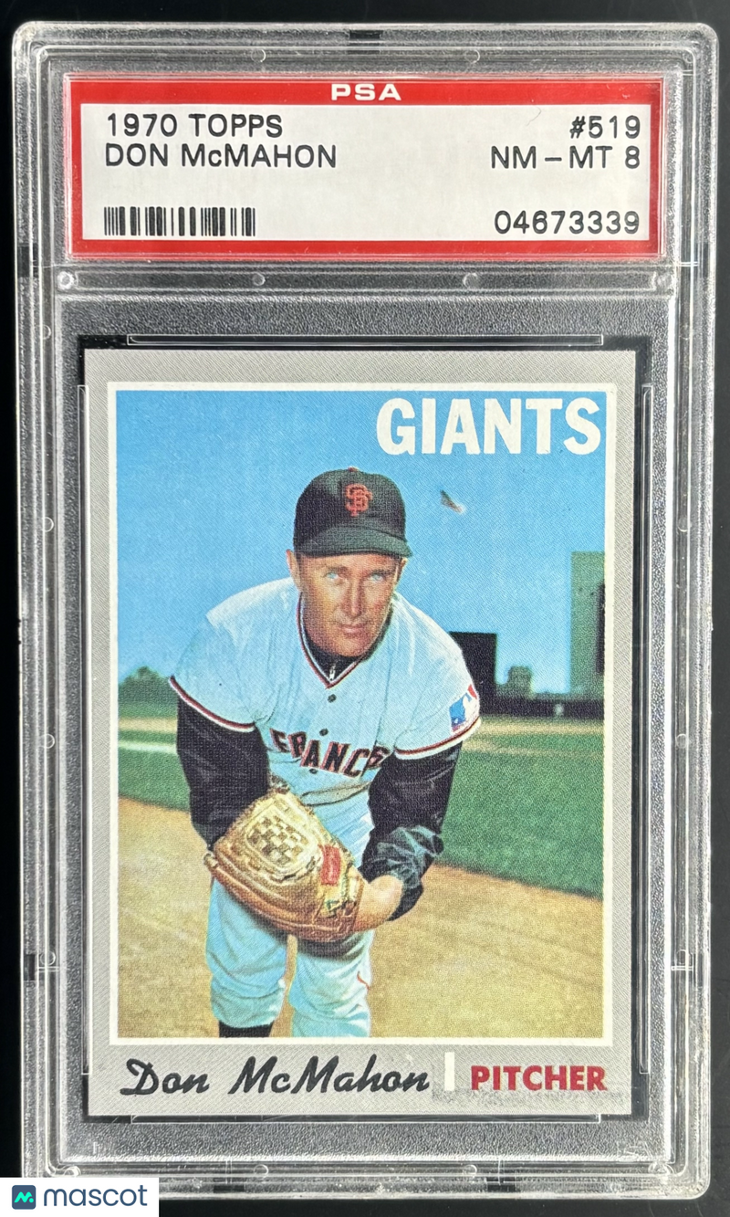 1970 Topps Don Mcmahon 