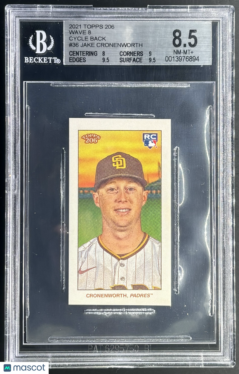 2021 Topps 206 Wave 8 Cycle Jake Cronenworth 