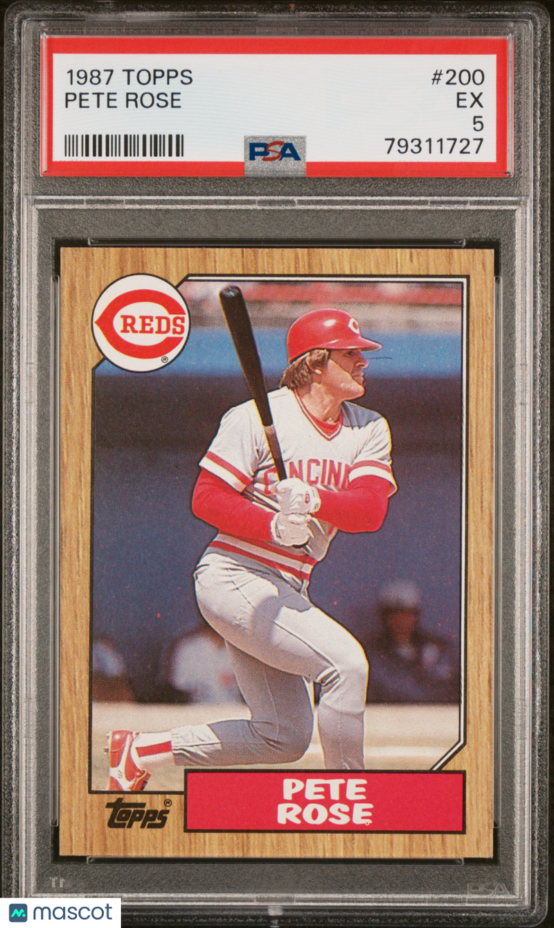 1987 Topps Pete Rose 