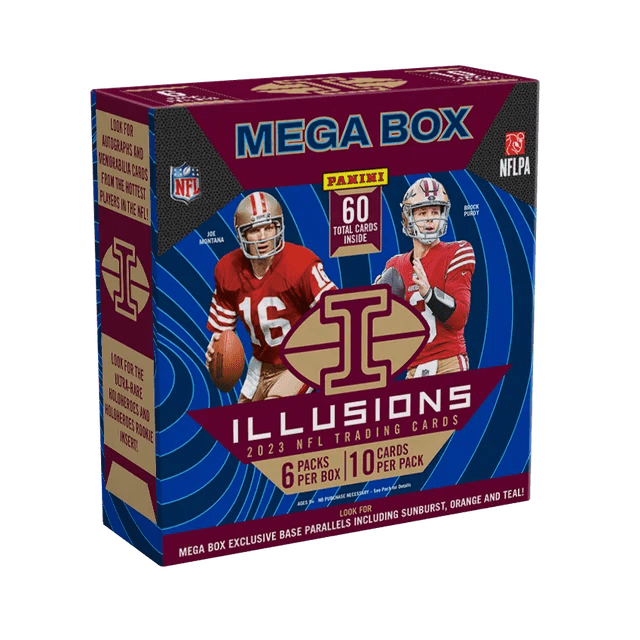 2023 Panini Illusions Retail Mega Box (6 Packs, 10 Cards Per Pack)