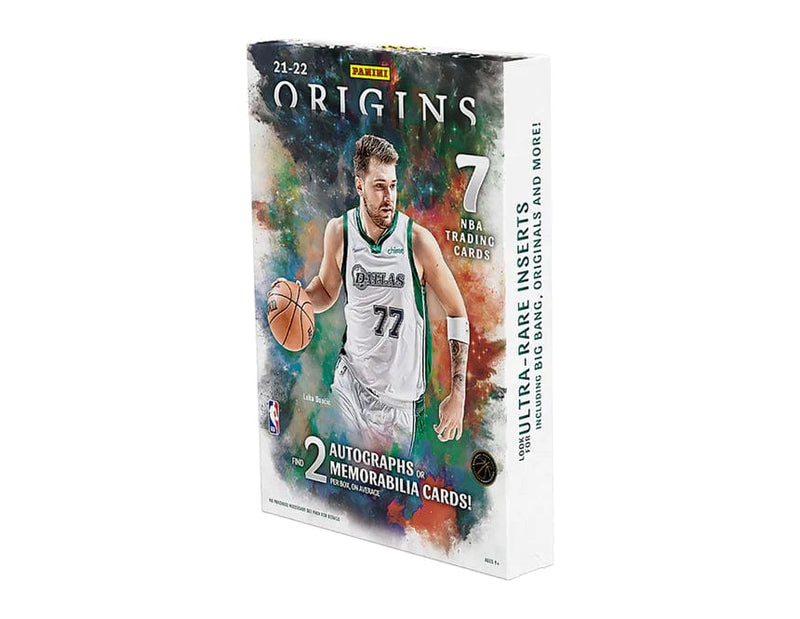 2021-22 Panini Origins Basketball Hobby Box (7 Cards Per Box)