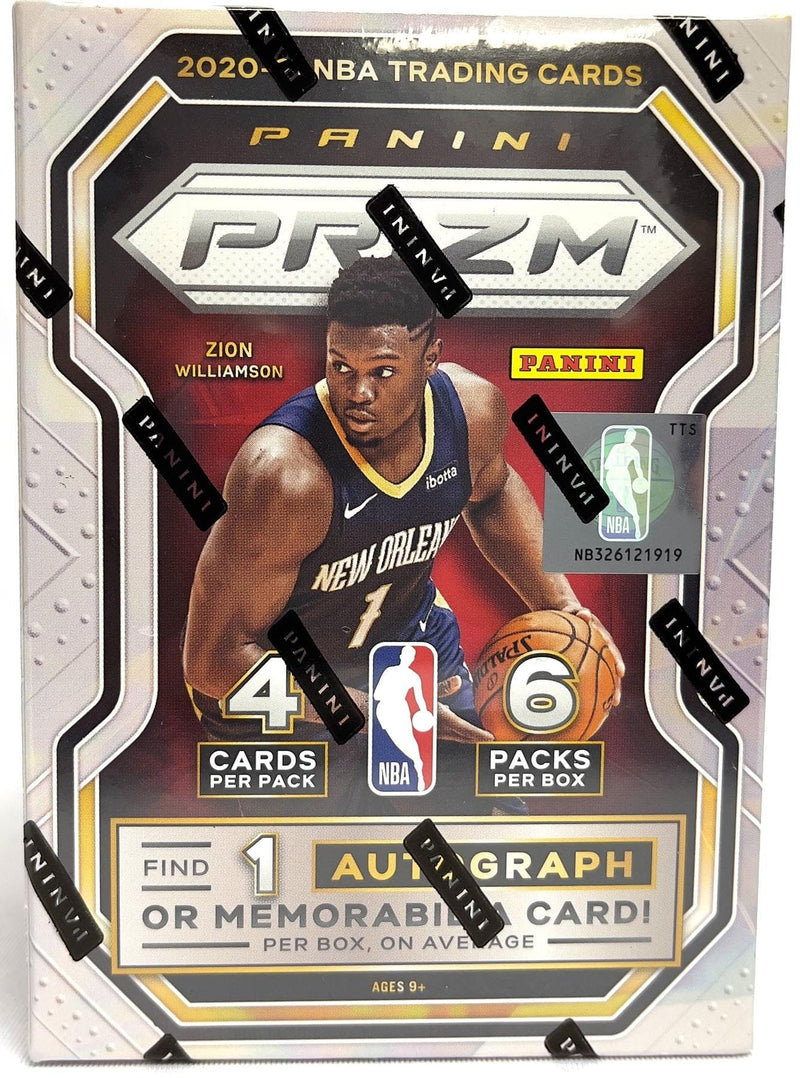 2020/21 Panini Prizm Basketball Blaster (6 Packs, 4 Cards Per Pack)