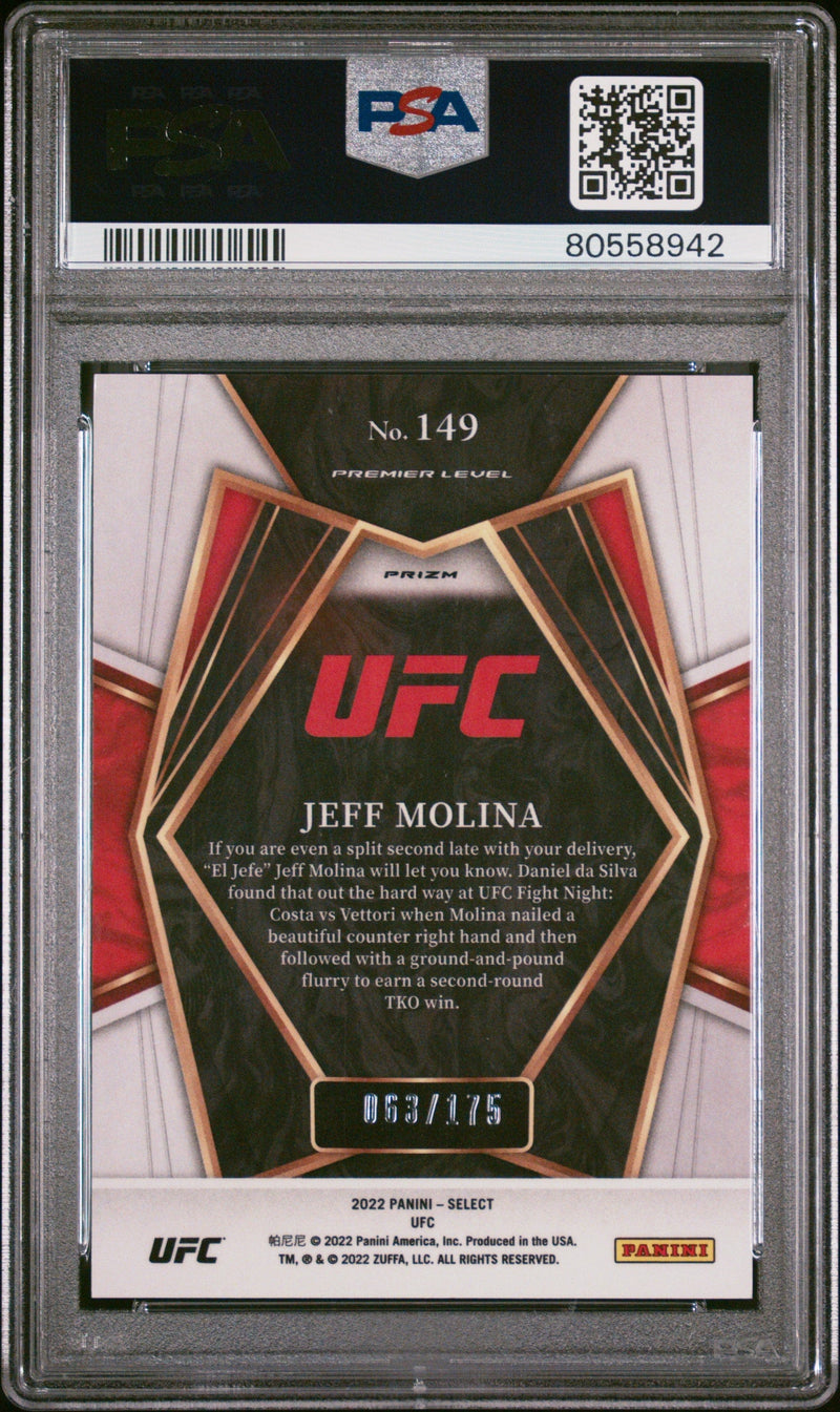 2022 Panini Select UFC Jeffrey Molina 
