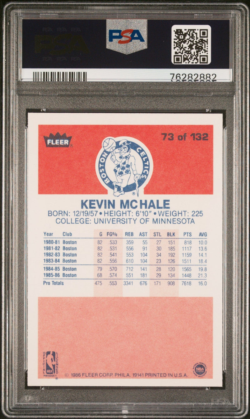 1986 Fleer Kevin Mchale 